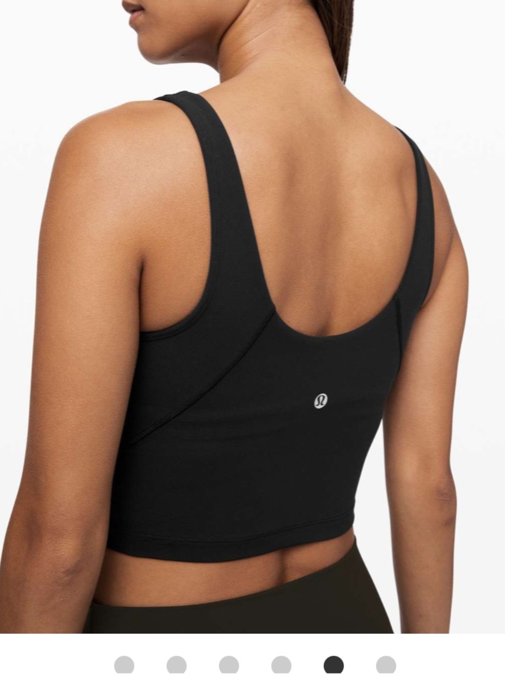 lululemon athletica Black Align Cropped Tank - Picture 4 of 10